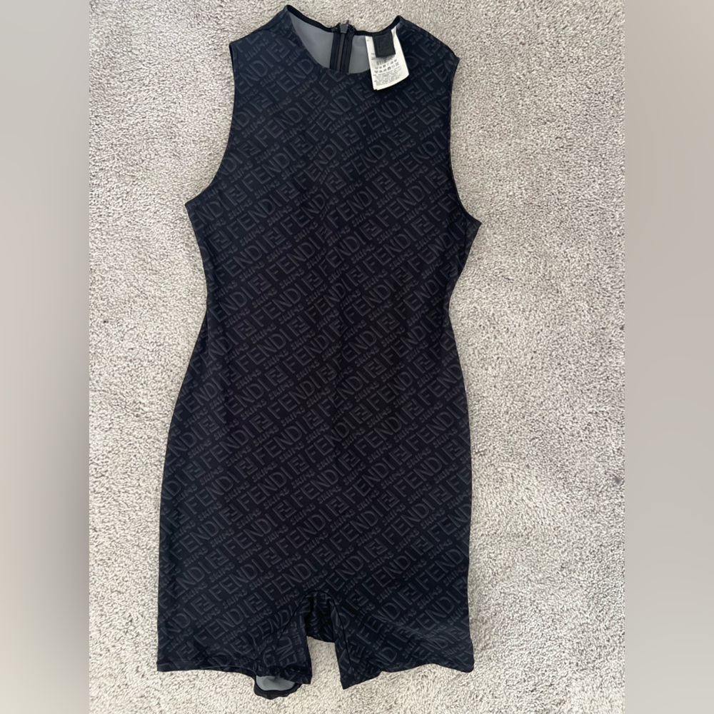 Fendi Women's Black Playsuit-romper BRAND NEW